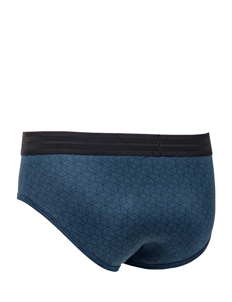  Quần lót nam iBasic phom brief tam giác thun lạnh khe moi họa tiết - PANM127 