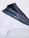  Quần lót nam iBasic phom brief tam giác cotton USA khe moi tiện lợi - PANM128 
