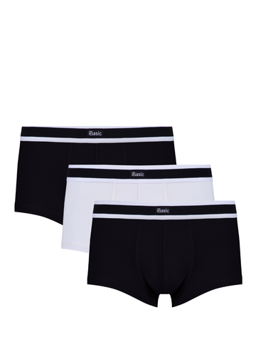  Combo 3 Quần lót nam phom trunk iBasic bamboo - PANM129 