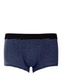  Quần lót nam iBasic phom trunk cotton USA kháng khuẩn kẻ sọc - PANM138 