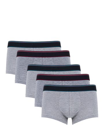  Combo 5 Quần lót nam phom trunk iBasic thun lạnh - PANM145 