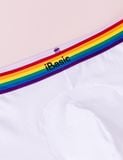  Quần lót nam Rainbow iBasic lưng sọc phom trunk cotton USA kháng khuẩn - PANM163A 
