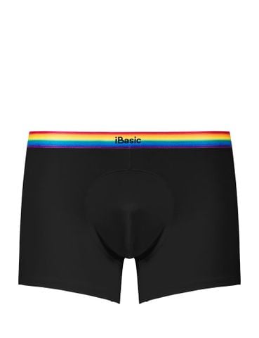 Quần lót nam Rainbow iBasic lưng sọc loang phom trunk cotton USA kháng khuẩn - PANM163B 