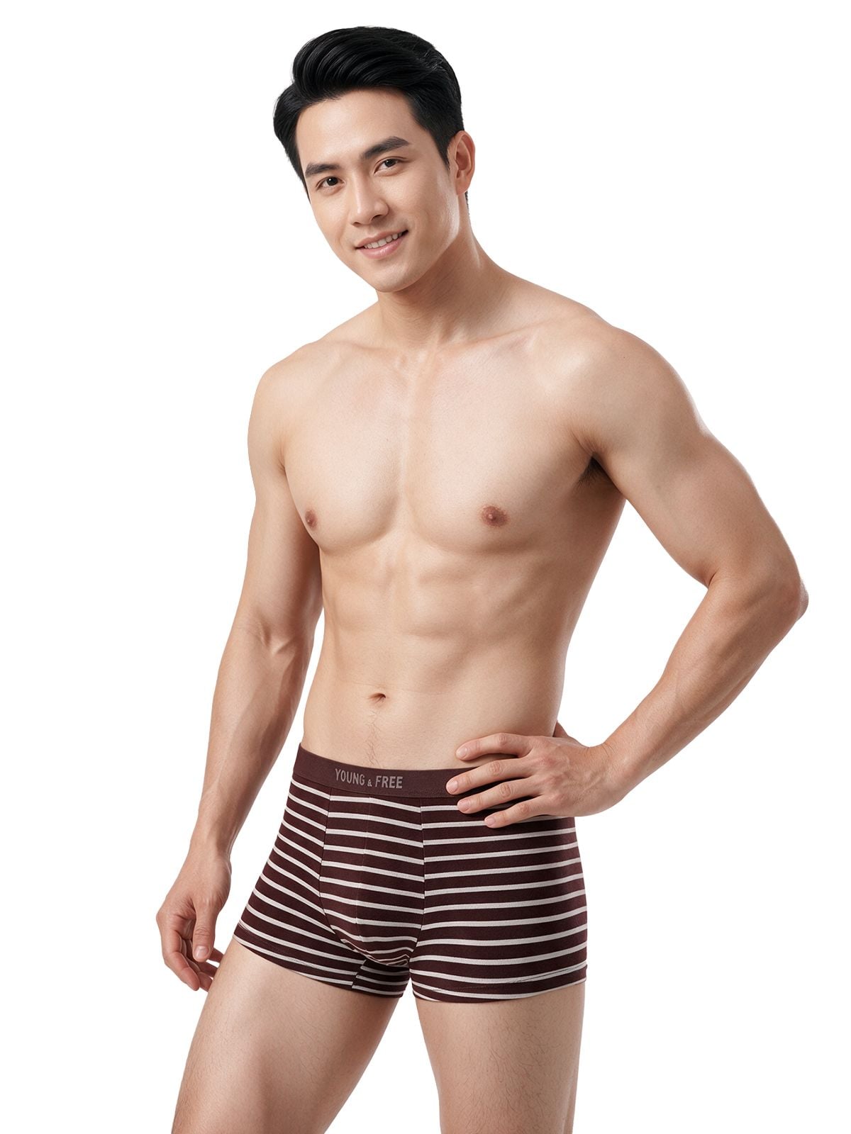  Quần lót nam iBasic trunk vải visco co giãn 4 chiều - PANM166B 