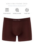  Quần lót nam iBasic boxer cotton USA kháng khuẩn bonding - PANM167 