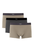  Combo 3 Quần lót nam iBasic không đường may vải modal phom đùi trunk PANM169 