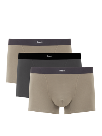  Combo 3 Quần lót nam iBasic bonding trunk vải Modal – PANM169 