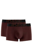  Combo 2 Quần lót boxer nam iBasic phom trunk cotton USA kháng khuẩn PANM175 