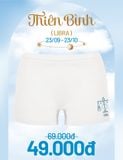  Quần lót nữ iBasic cotton USA hoạ tiết Cung hoàng đạo kháng khuẩn phom boyshort iBasic  - PANT028_1 