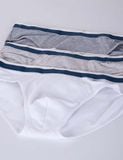  Combo 3 Quần lót nam học sinh bé trai iBasic 10y - 18y phom tam giác cotton USA kháng khuẩn - PANTB002 