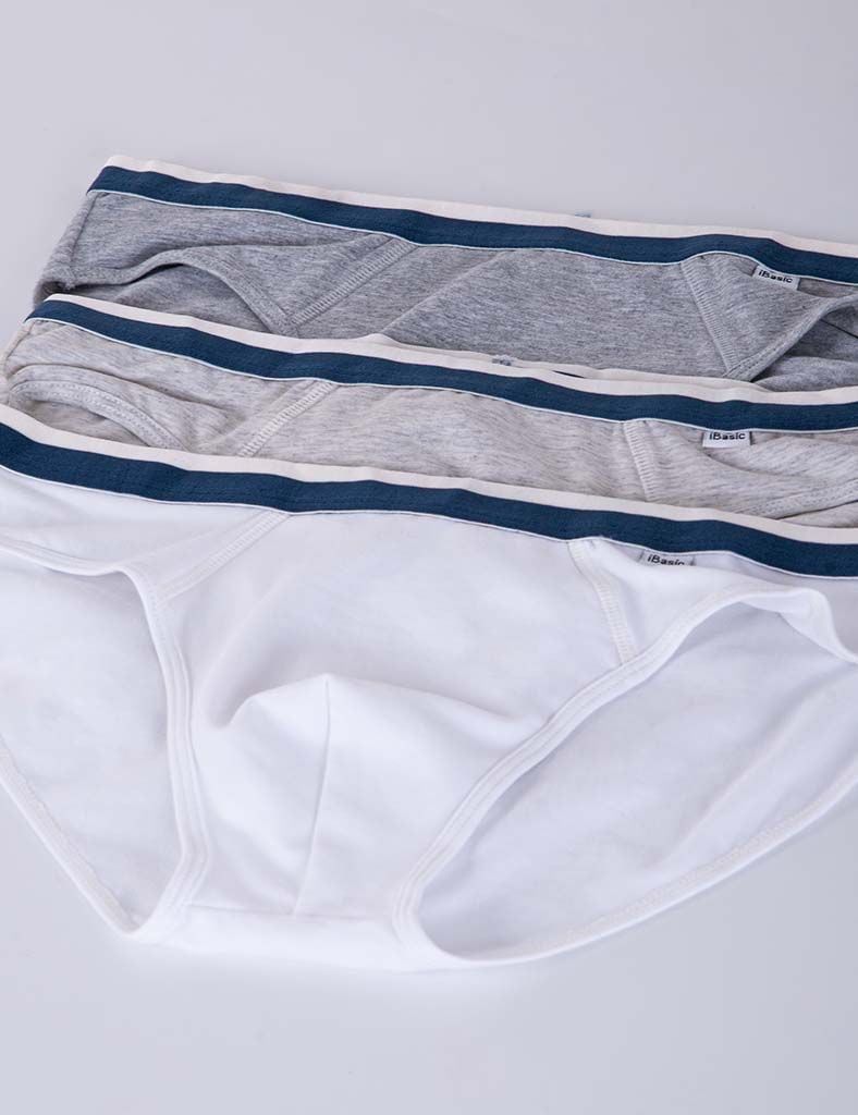  Combo 3 Quần lót nam học sinh bé trai iBasic 10y - 18y phom tam giác cotton USA kháng khuẩn - PANTB002 