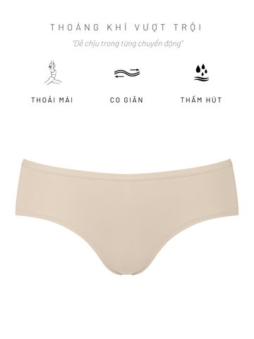 Combo 5 Quần lót học sinh nữ best seller iBasic thun lạnh thoáng khí phom hipster lưng vừa - PANTG029A 