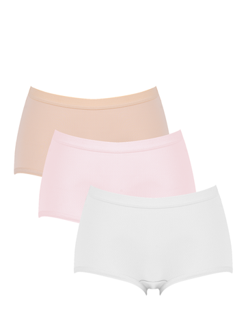  Combo 3 Quần lót nữ teen iBasic thun lạnh thoáng khí phom boy short - PANTG030 