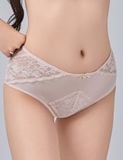  Quần lót nữ ren iBasic lưng cao ren phối lưới - PANW182 