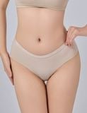  Quần lót nữ thể thao không đường may Wolf Active x iBasic lưng vừa phom hipster free cut airy thoáng khí - PANW191 