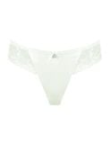  Quần lót nữ phom bikini lọt khe free cut phối ren logo iBasic - PANW209 