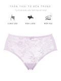  Bra Set Áo ngực, quần lót nữ ren iBasic có gọng mút mỏng ren logo cup ngang iBasic - BRAW184, PANW211 