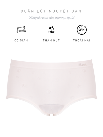  Quần lót nữ nguyệt san iBasic thun lạnh lưng cao phom hipster - PANW215 