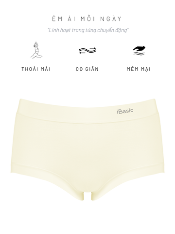  Combo 5 Quần lót nữ iBasic thun trơn lưng cao vừa phom hipster - PANW220 