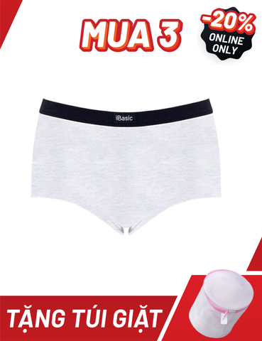  Quần lót nữ iBasic cotton USA phom boyshort Young & Free - PANY104 