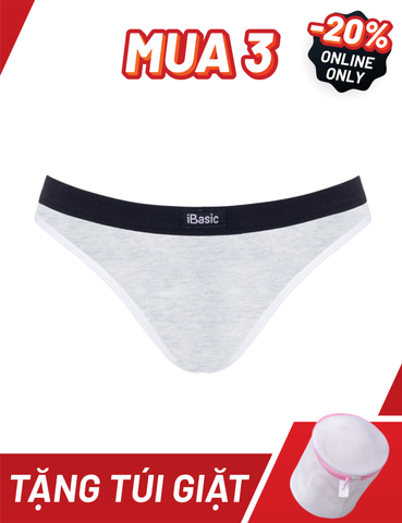  Quần lót nữ iBasic cotton USA kháng khuẩn phom bikini Young & Free - PANY108-1 