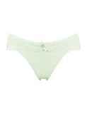  Quần lót nữ iBasic phom bikini phối lưng ren logo - PANY111 
