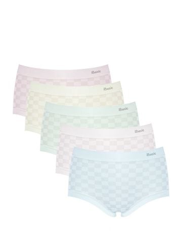  Hộp 5 Quần lót nữ iBasic thun lạnh lưng cao phom hipster - PANY114 
