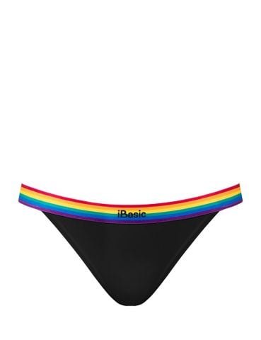 Quần lót nữ Rainbow cotton USA iBasic kháng khuẩn lưng sọc phom tanga - PANY117A