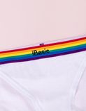 Quần lót nữ Rainbow cotton USA iBasic kháng khuẩn lưng sọc phom tanga - PANY117A 