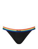  Quần lót nữ Rainbow cotton USA iBasic kháng khuẩn lưng sọc loang phom tanga - PANY117B 