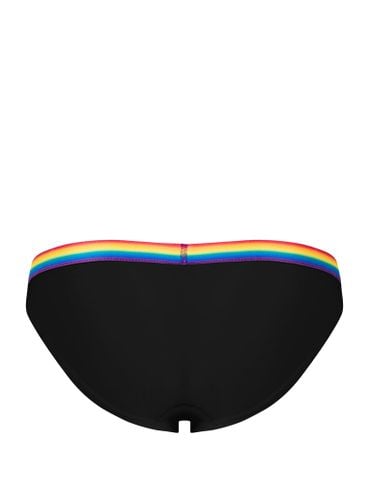  Quần lót nữ Rainbow cotton USA iBasic kháng khuẩn lưng sọc loang phom tanga - PANY117B 