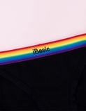  Quần lót nữ Rainbow cotton USA iBasic kháng khuẩn lưng sọc loang phom tanga - PANY117B 