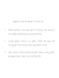  Quần lót nữ bikini cotton USA thoáng khí iBasic - PANY120 