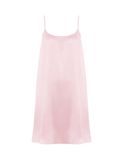  Váy ngủ lụa satin iBasic 2 dây nhún phom suông lưng chữ U – SW079 