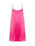  Váy ngủ lụa satin iBasic 2 dây nhún phom suông lưng chữ U – SW079 