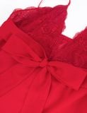  Đầm ngủ nữ babydoll đỏ Season of love - SW083 