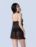  Đầm ngủ nữ babydoll đen Season of love - SW083 