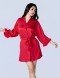  Kimono satin đỏ Season of love cho Valentine - SW085 