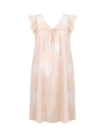  [PRE_ORDER] Đầm mặc nhà nữ Summer Blossom iBasic tay cánh tiên - SW088 