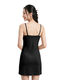  Đầm lót nữ thun lạnh iBasic hai dây trơn - SW091 