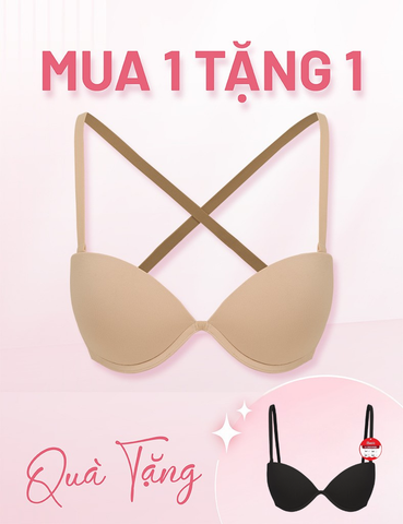  [MUA 1 TẶNG 1] Áo ngực nữ có gọng multiway iBasic 4 kiểu mặc cup 3/4 mút vừa - PK116 