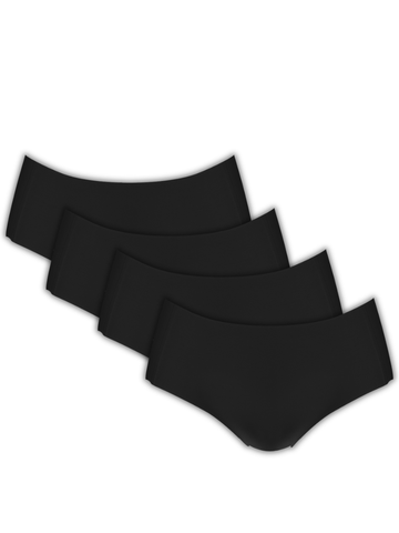  Set 2 Pack quần lót nữ su không đường may iBasic lưng cao không lộ viền free cut phom hipster V029-PA2 