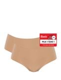  Pack 2 quần lót nữ su không đường may iBasic lưng cao không lộ viền free cut phom hipster V029-PA2 
