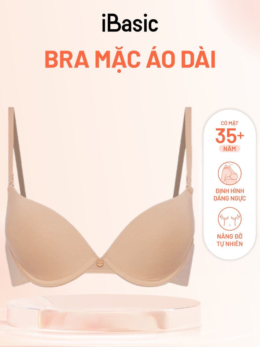  Áo ngực có gọng mút mỏng trơn T-Shirt BRAW020-1 