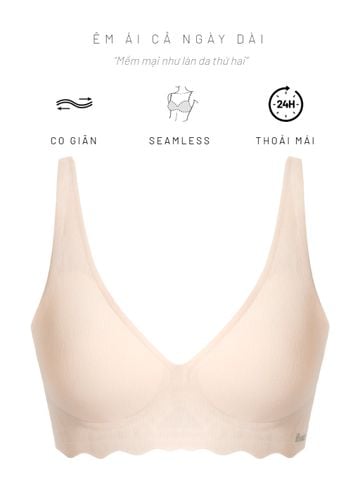  Áo ngực su mút mỏng không đường may iBasic tàng hình, không lộ viền BRAW111 