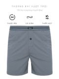  Combo 3 Quần đùi nam iBasic thun lạnh thoáng khí mặc nhà dáng ngắn - SHM010 