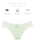  Quần lót nữ iBasic phom bikini phối lưng ren logo - PANY111 