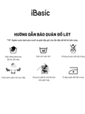  Pack 3 combo quần lót nữ su iBasic không đường may lưng cao - PA3V189 