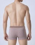  Quần lót nam iBasic phom trunk cotton USA kháng khuẩn kẻ sọc - PANM138 