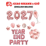 Bộ bóng trang trí YEAR END PARTY yept07